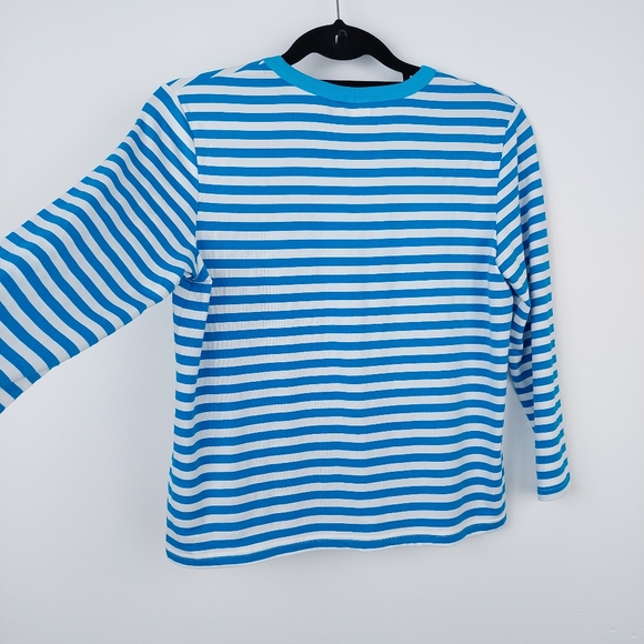 Joanie Striped Shark Top Size Small - Picture 10 of 14